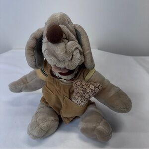 Vintage Ganz Bros. 16” Wrinkles Dog Hand Puppet 1981